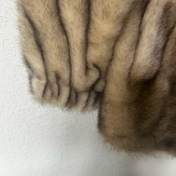 NWOT Zara Luxurious Fall Winter Faux Fur Blond Mink Jacket Coat - Picture 16 of 16